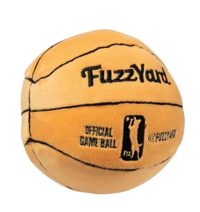 FuzzYard Basketball Plush Dog Toy