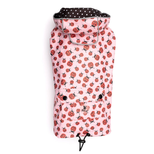Ladybugs The Worthy Dog London Raincoat