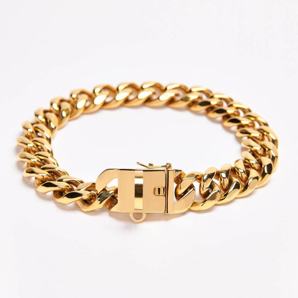 Cuban Link Chain Dog Collar