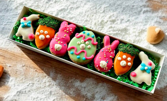 GIFT BOX of Bunny Bark Bite Easter dog treat