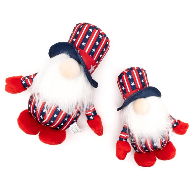 Uncle Sam Gnome Toy: Red/White/Blue / Small