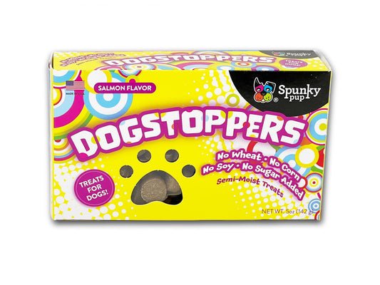 Boxed Candy DOG Treats - Salmon Dogstoppers