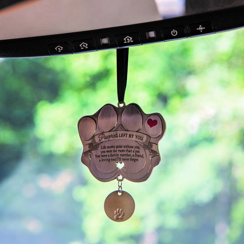 Pawprints Left By You- Pet Tag Memorial Ornament 6091