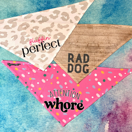 A Little Dramatic | Dog Bandana