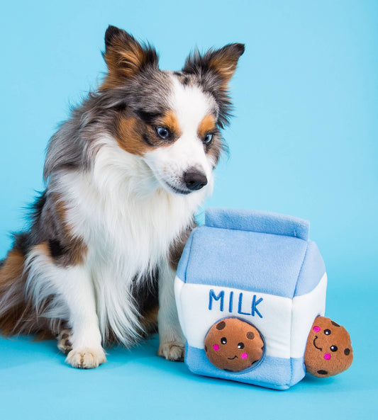 ZippyPaws Zippy Burrow Milk and Cookies