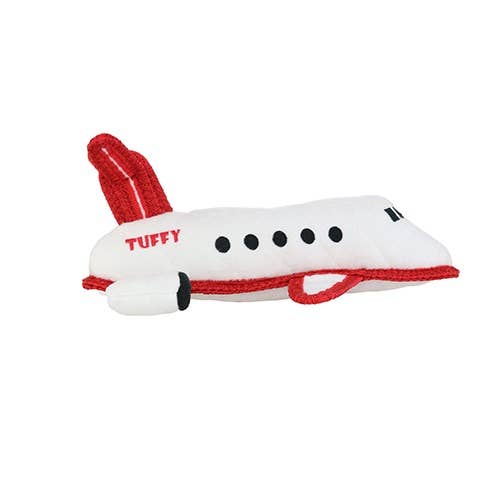 VIP Tuffy Airplane Dog Chew Toy 4.3"