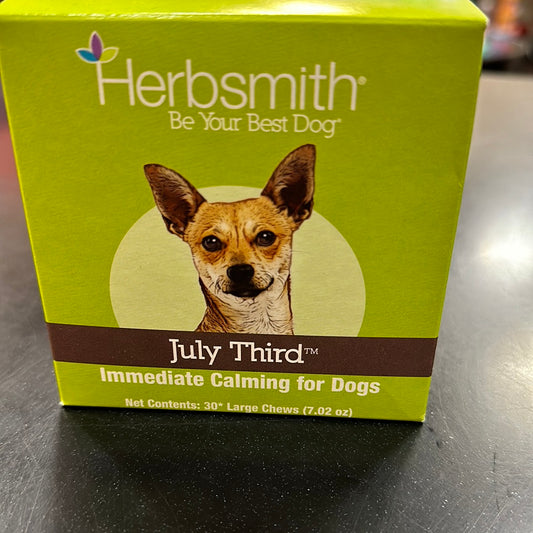 July Third Immediate Calming for Dogs