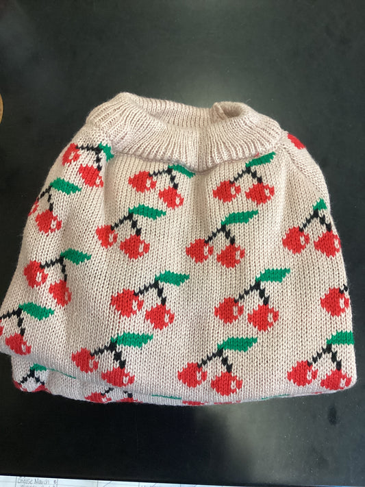 Pet Circle Cherries Sweater