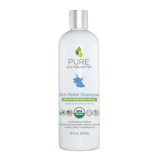 Itch Relief Organic Shampoo for Dogs