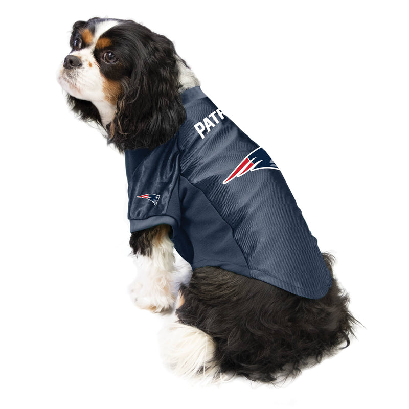 NFL New England Patriots Pet Stretch Jersey: XS