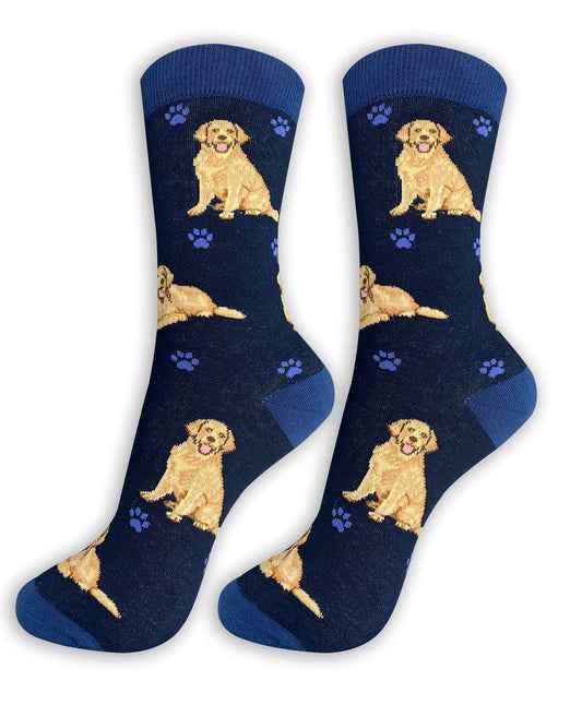 Golden Retriever - Unisex - Fun Novelty Dog Socks