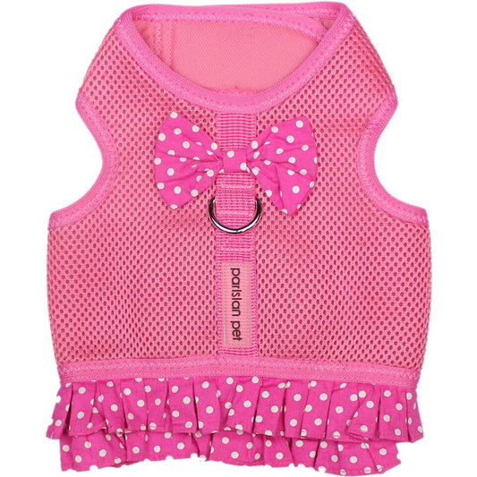 Pink Polka Dot Harness Dress