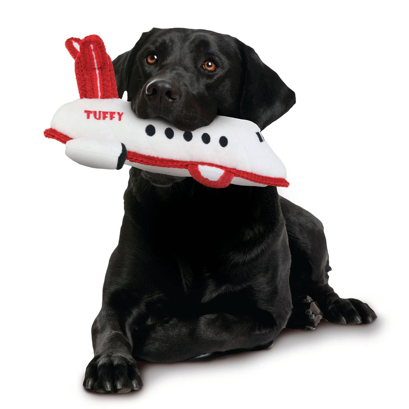 VIP Tuffy Airplane Dog Chew Toy 4.3"