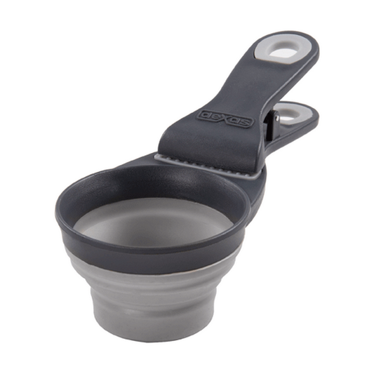 Dexas Klipscoop 1/2 Cup Lt Gray