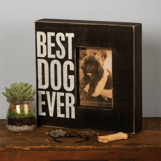 Best Dog Ever Box Frame