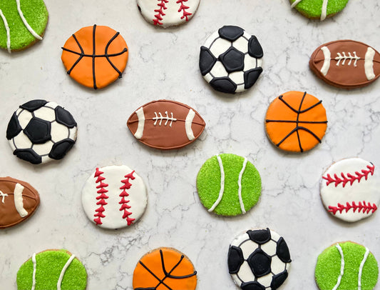 Sports Ball Buffet Cookies