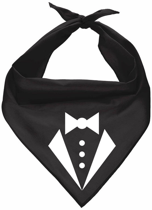 Tuxedo Bandana – Stylish Dog Bandana for Special Events