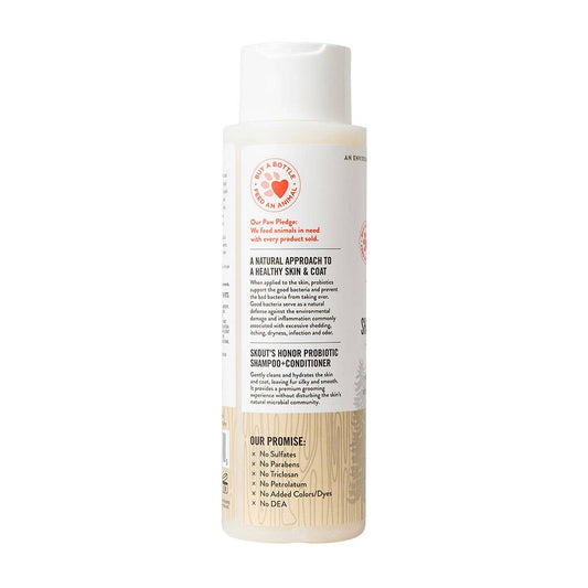 Skout's Honor Probiotic Shampoo+Conditioner Dog of the Woods
