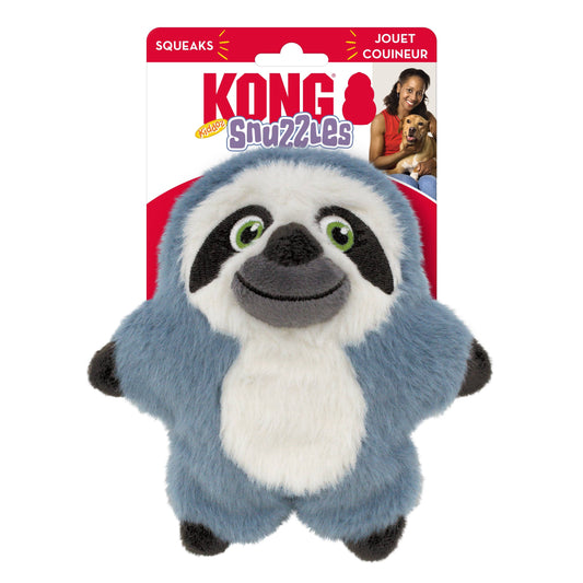 KONG® Snuzzles Kiddos Sloth Dog Plush Toy Small