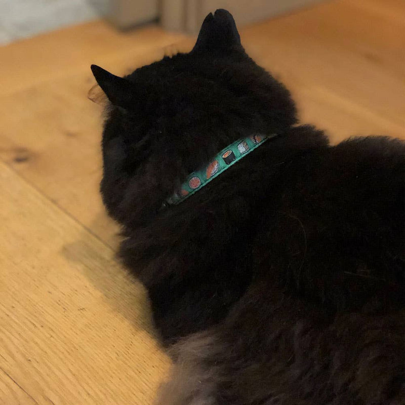 Up Country Sushi Cat Collar