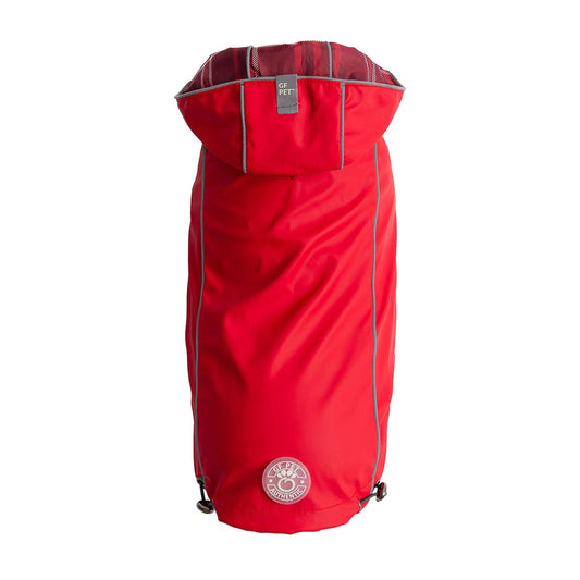 GF Pet Reversible Elasto-Fit Raincoat - Red