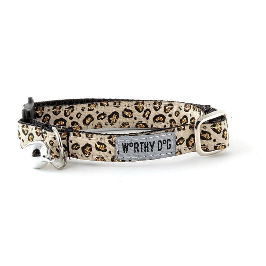 Cheetah Cat Collar: One Size Fits Most / Hot Pink