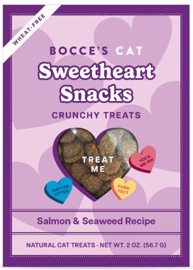 Bocce's Bakery Sweetheart Snacks Cat Treats 2oz