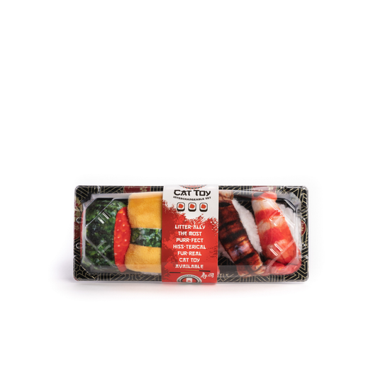 Sushi Platter Cat Toy (3 Pack)