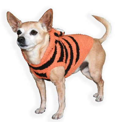 Hip Doggie Chenille Tiger Hoodie