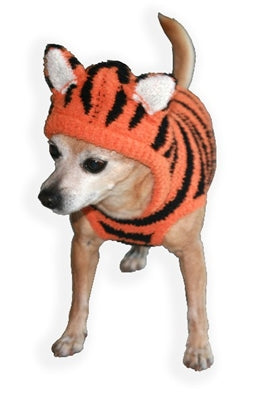 Hip Doggie Chenille Tiger Hoodie