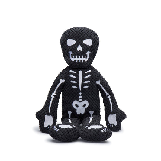 Halloween Skeleton Floppy Dog Toy: Large