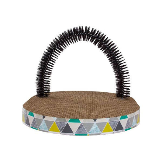 Catstages Scratch & Groom Corrugated Cat Scratch Pad