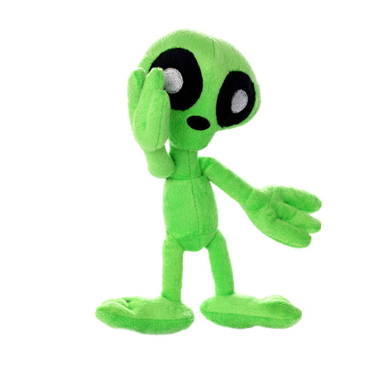 Mighty Tuffy Jr Liar Alien, Plush, Squeaky Dog Toy