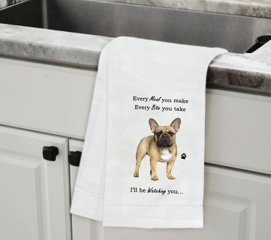French Bulldog Kitchen Towel