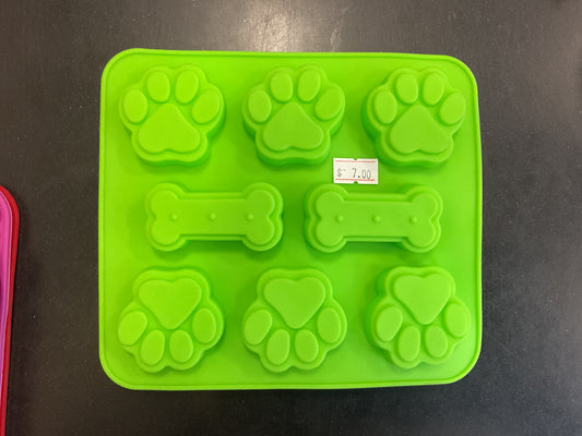 Dog treat tray molds