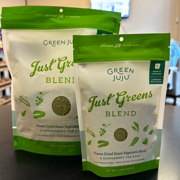 Green JuJu Just Greens Freeze Dried Green Vegetable Blend