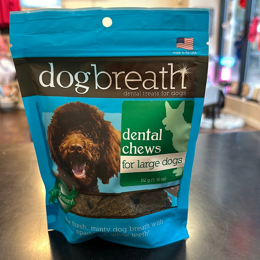 Dog Breath Dental Treats for Dogs - Fresh Mint