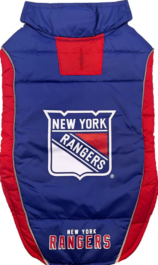 NHL New York Rangers Puffer Vest