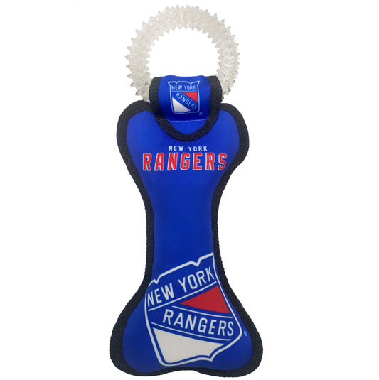 New York Rangers Dental Tug Toy