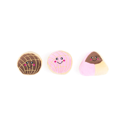 Zippy paws Miniz 3-Pack - Pan Dulce