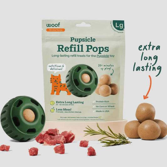 Woof Pupsicle Refill Pop Treats