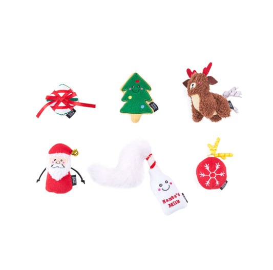 ZippyClaws Holiday 6-Pack - Christmas Classics