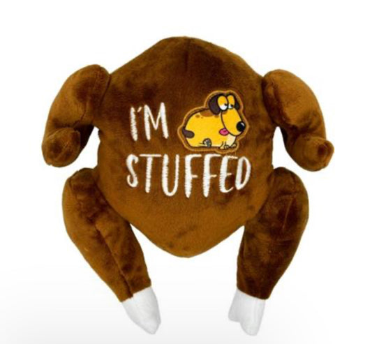 H&K I’m Stuffed Turkey Dog Toy