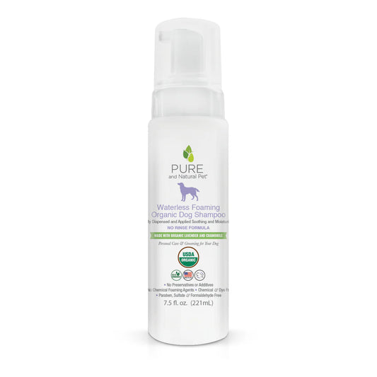Waterless Foaming Organic Dog Shampoo
