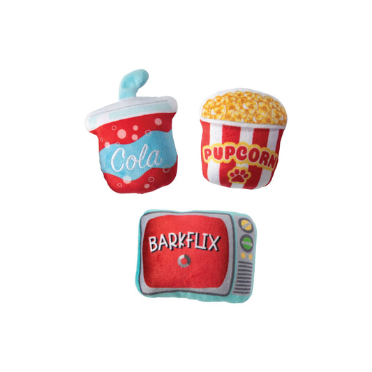 Barkflix by Fringe Mini Dog Toy Set