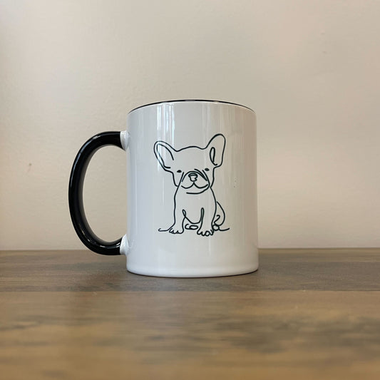 Frenchie Puppy Dog Mom Mug