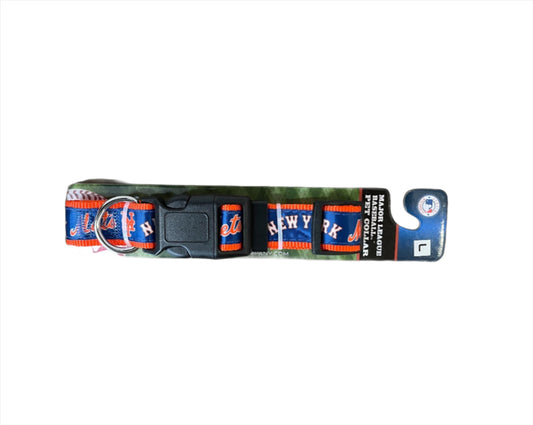 NY Mets Pet Collar