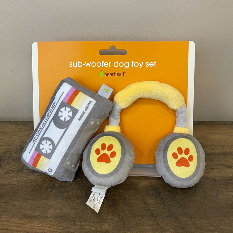 Pearhead Sub-Woofer Dog Toy Set