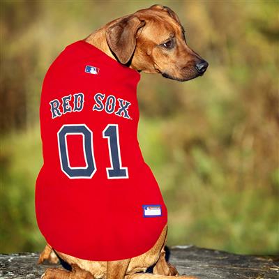 MLB Boston Red Sox Official Pet Jersey