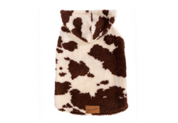 Wrangler Cow Print Fleece Hoodie